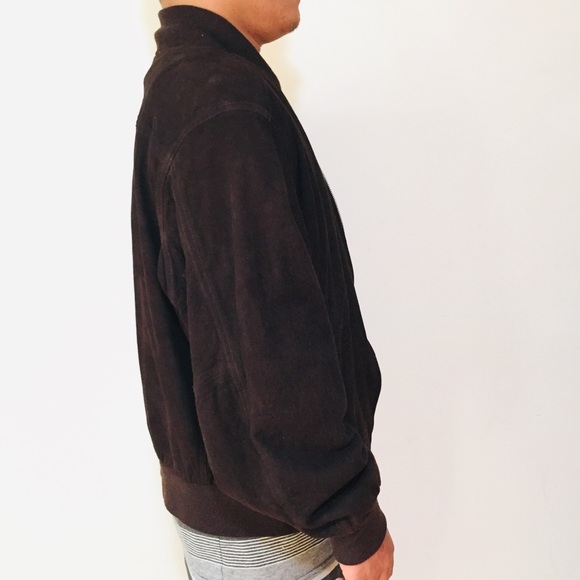 COACH 💯 Suede Leather Jacket - Picture 3 of 8